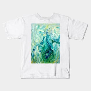 Hippocampus, water unicorn Kids T-Shirt